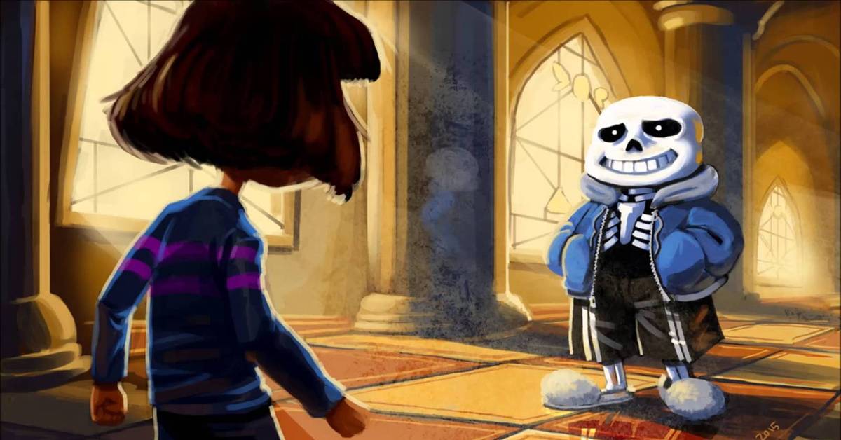 Игры санс. Санс Undertale. Санс в игре Undertale. Санс андертейл игра персонажи. Санс и Фриск в последнем коридоре.