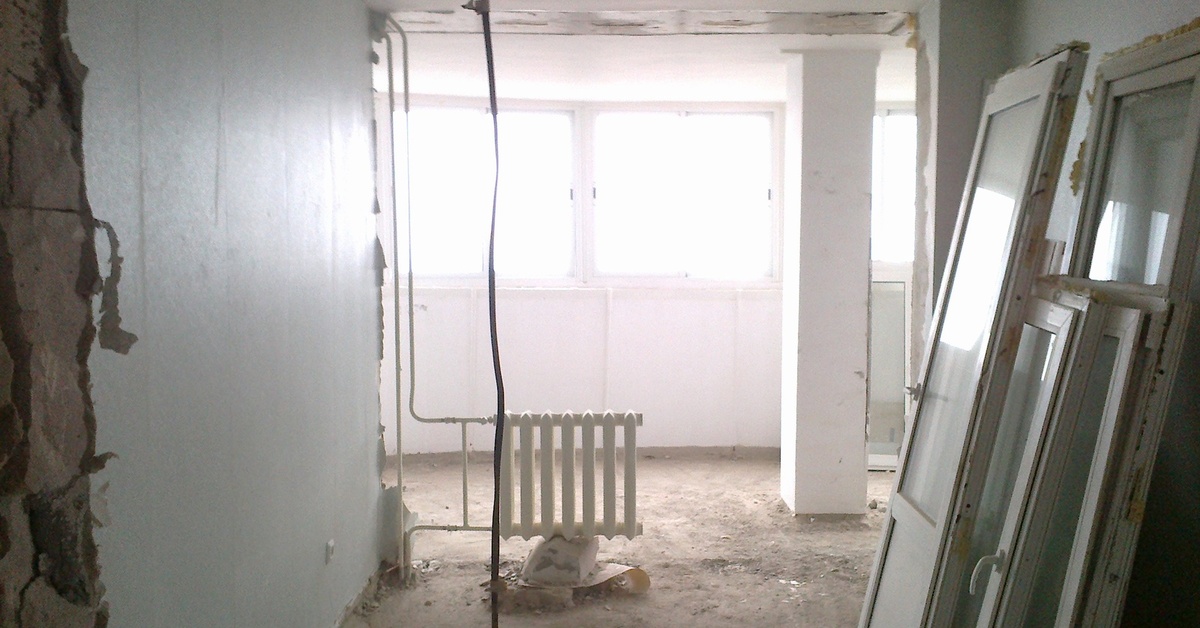 Демонтаж старых покрытий | Пикабу