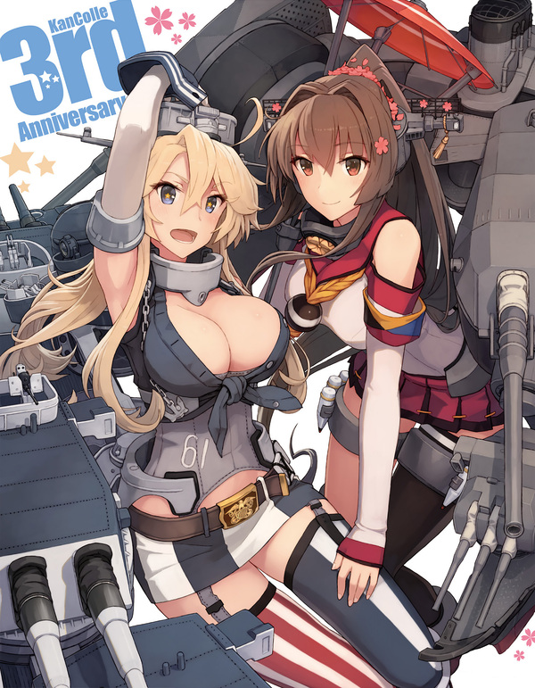  Kantai Collection, Yamato, Uss IOWA, 