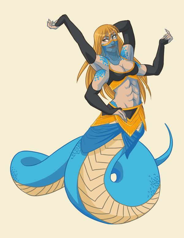 Naga Lizcoshow, Monster Girl, , , , 