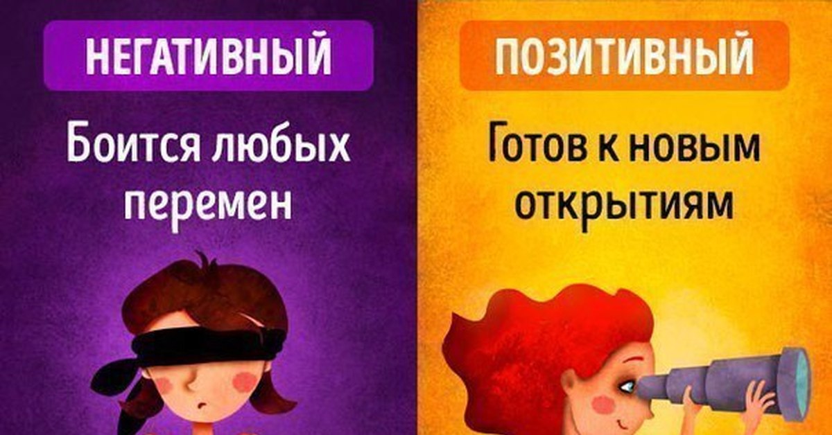 Позитивный негативный человек. Позитивное и негативное мышление. Люди с позитивным и негативным мышлением. Люди с позитивным мышлением люди с негативным мышлением. Позитивное мышление и негативное мышление картинка.