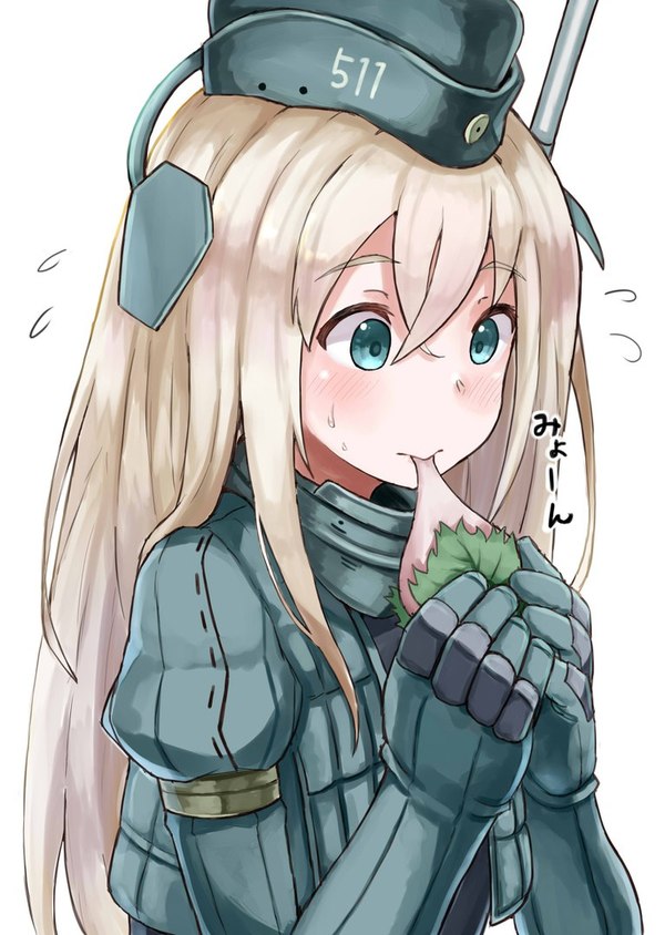 U - 511 Kancolle , Kantai Collection, U-511, Anime Art