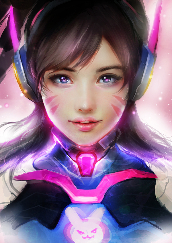 Love D`Va Overwatch, Blizzard, Dva, Muju, DeviantArt