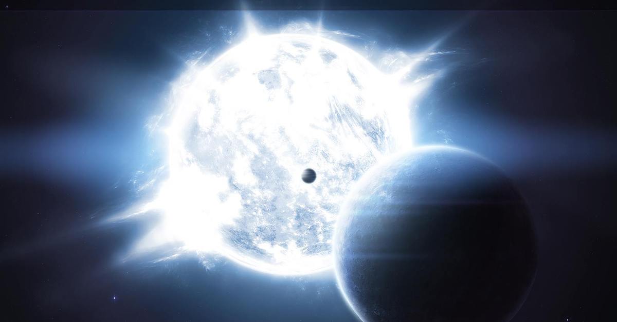 Какого солнца света. Звезда ригель сверхгигант. R136a1. Планета r136a1. Цвет солнца в космосе.