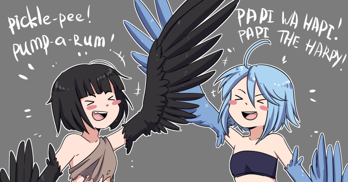 Dark Souls 3 Crow X Monster Girl Papi The Harpy Пикабу 6694