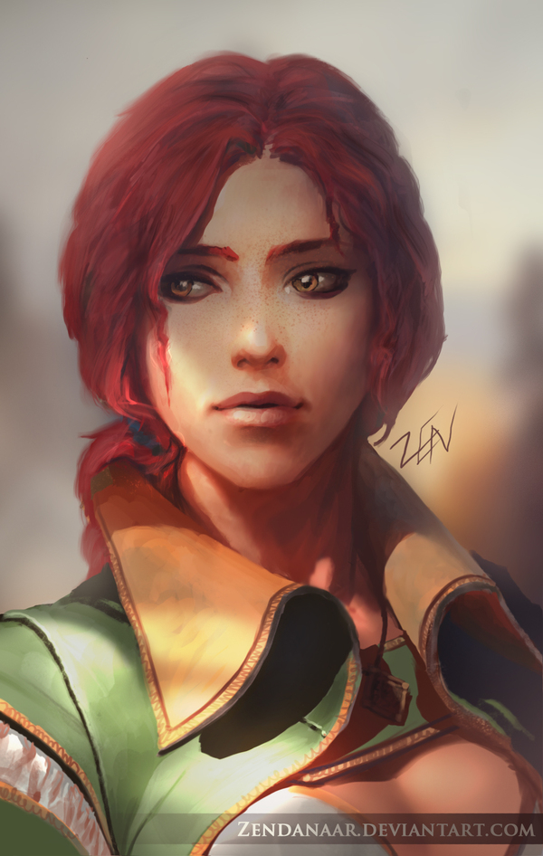 Triss Merigold by Zendanaar