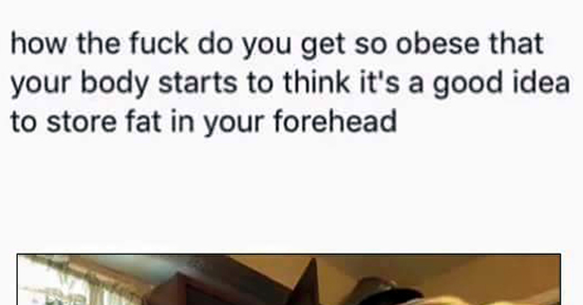 ...хранить жир на лбу | Пикабу