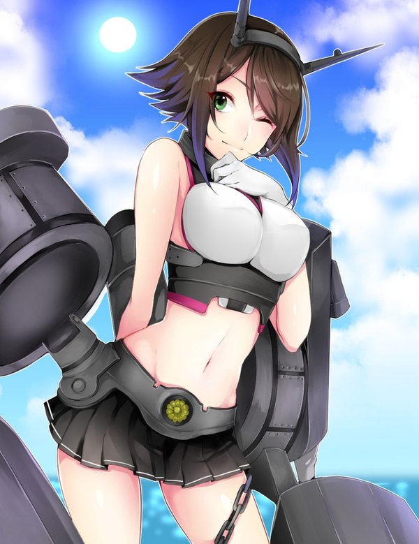 Mutsu , Kantai Collection, Mutsu, Anime Art