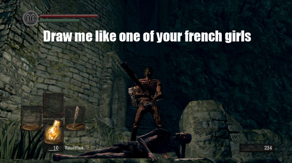Draw me like one of your french girls