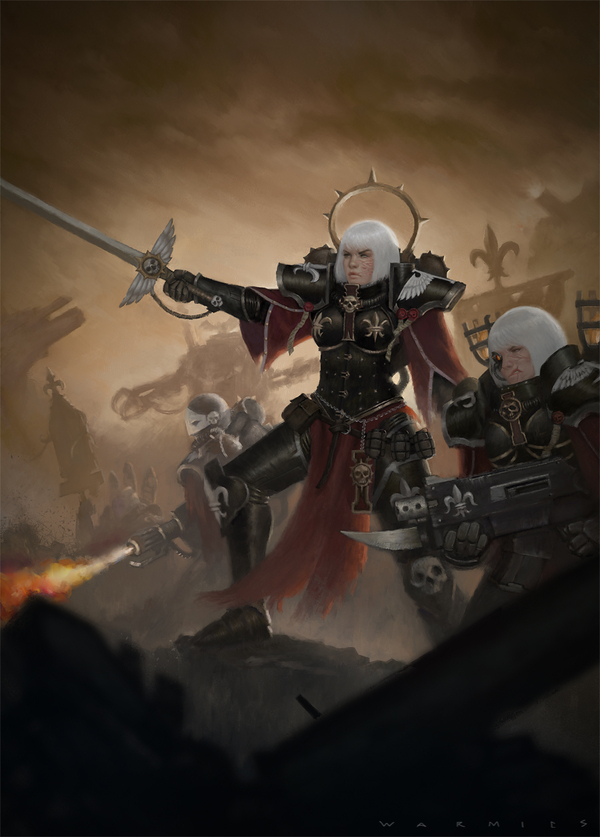   Warhammer 40k, ,  , Adepta Sororitas