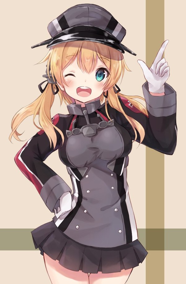Prinz Eugen , Kantai Collection, Prinz Eugen, Anime Art