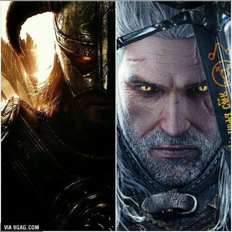 Если Геральт и Довакин должны будут сражаться, кто победит?