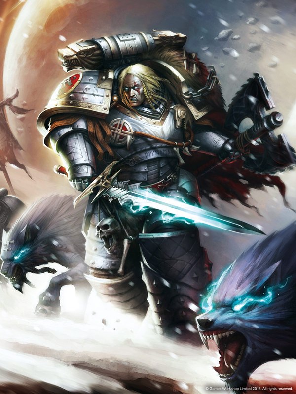 The Wolf King. Warhammer 40k, , Grimdark, , Warhammer 30k