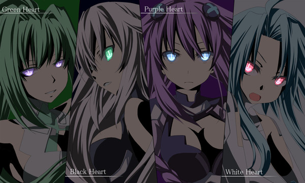 Vert &amp; Noire &amp; Neptune &amp; Blanc.