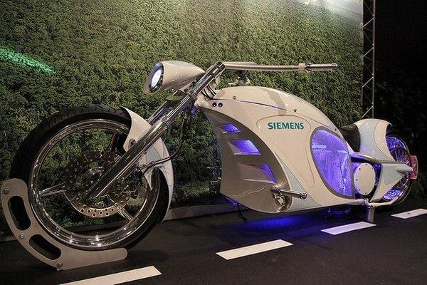 Электрический мотоцикл Smart Chopper. | Пикабу