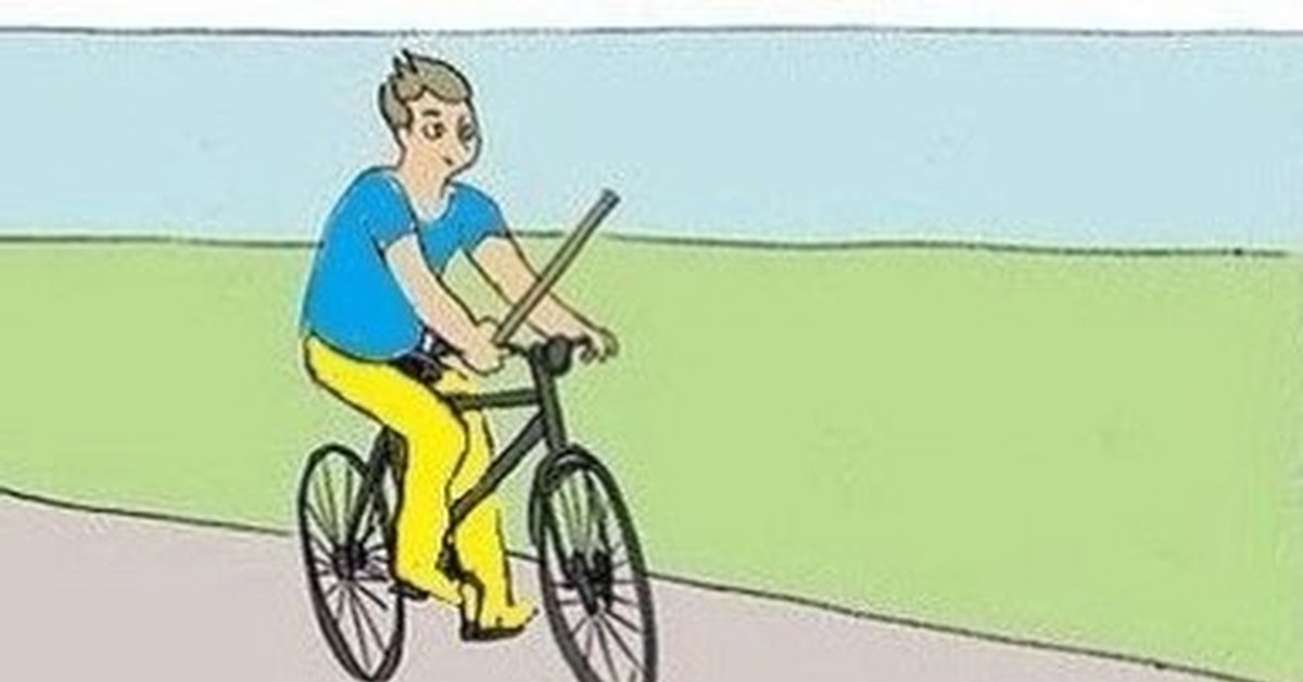 Мем палка в колесо