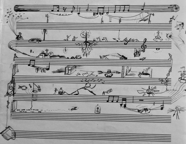 Маленькие человечки завелись в тетради