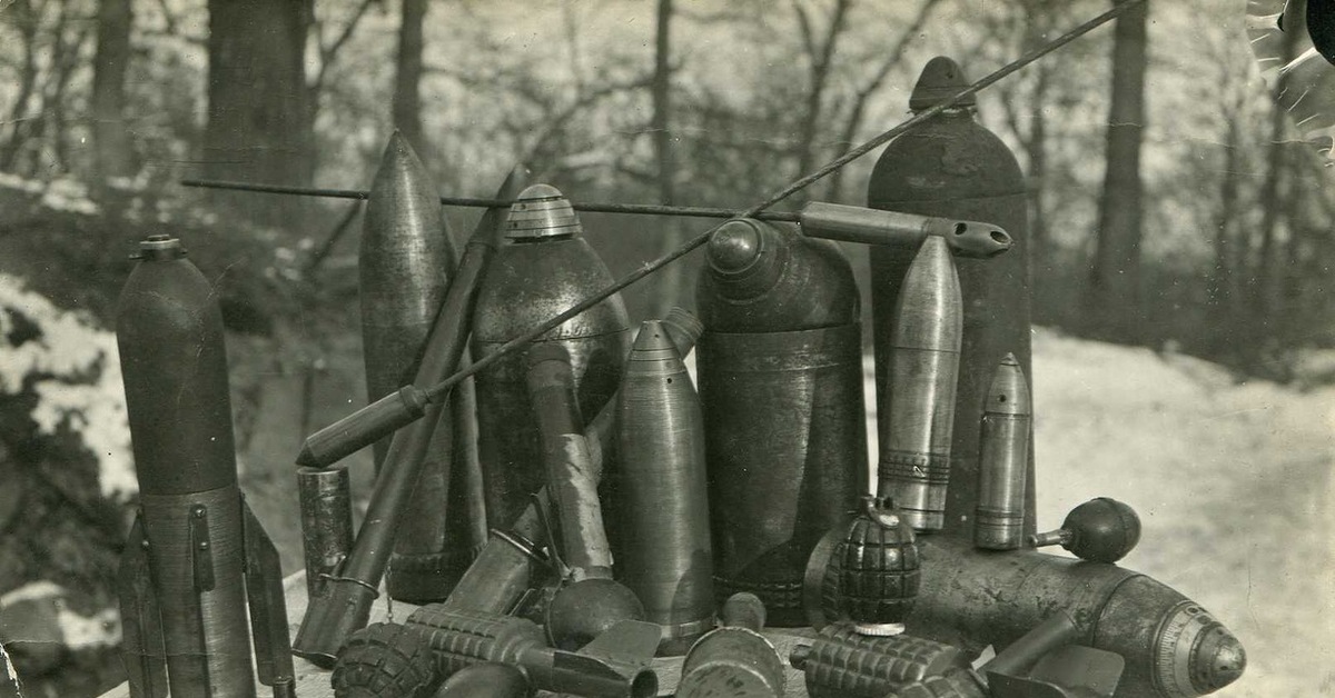 Оружие 1 мировой войны фото