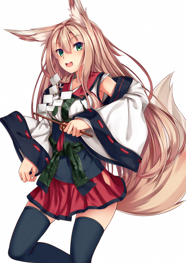 Anime Art - Anime art, Anime, Animal ears, Kitsune, Anime original, Original character