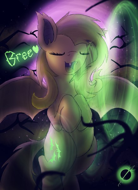 Flutterscreech My Little Pony, Fluttershy, Flutterbat, Bats!