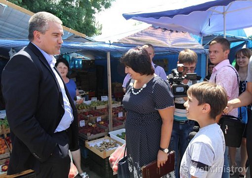 Aksyonov squeezing out the Crimean markets? - Longpost, Raider seizure, Push-up markets, Market, Aksenov, Russia, Crimea, My
