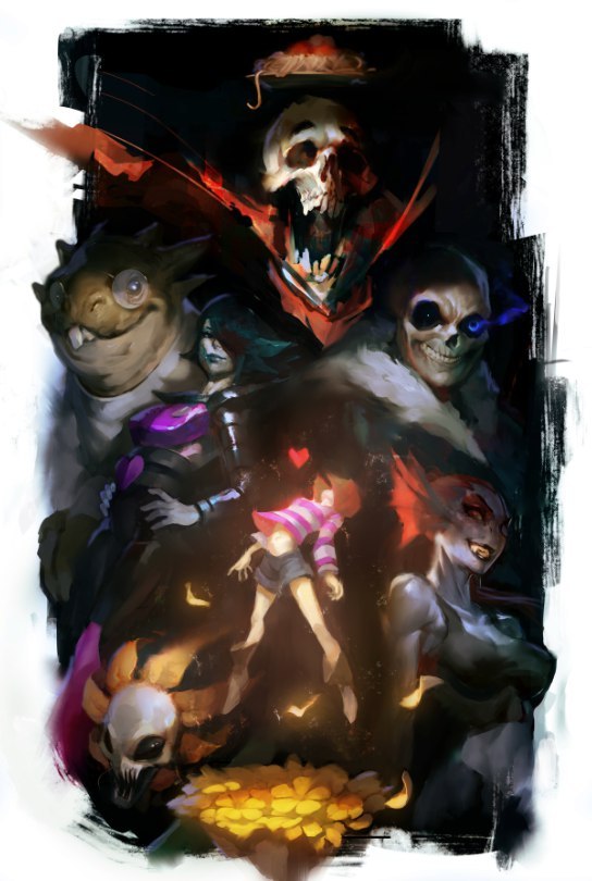   Undertale, , Sans, Papyrus, Alphys, Mettaton, Flowey, Undyne