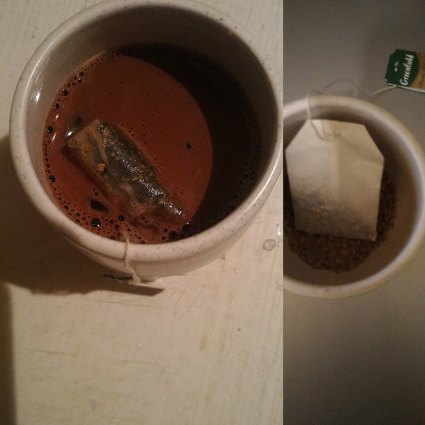 Какао с чаем