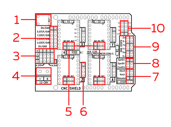 Arduino CNC Shield  Protoneer Arduino, Cnc, , ,   , , 