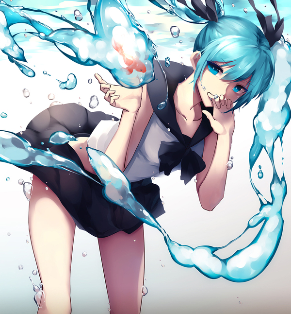 Hatsune Miku , Hatsune Miku, Vocaloid, Anime Art