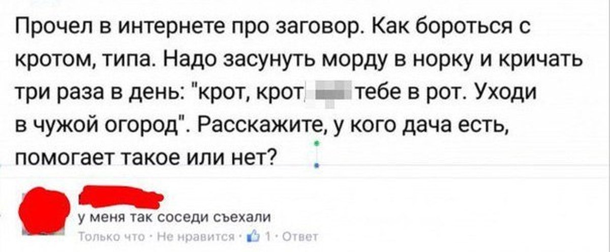 Типа надо. Анекдот про заговор. Крот Крот уходи в чужой. Заклинание от кротов. Крот Крот уходи в чужой огород прикол.