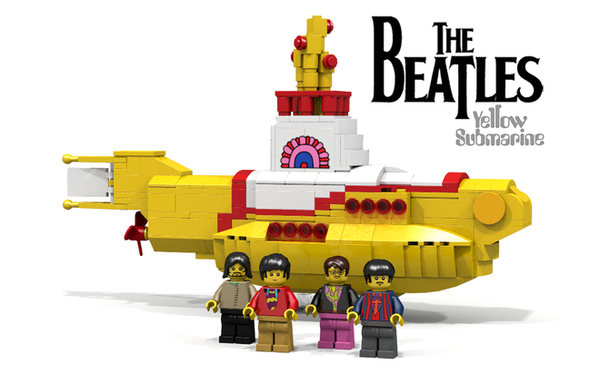 The Beatles Yellow Submarine LEGO, The Beatles, Yellow Submarine, , 