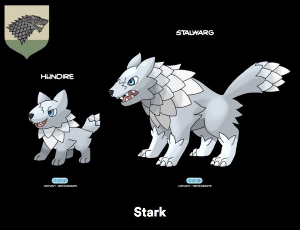 Pokemon Game of Thrones - 9GAG, Longpost, Pokemon, Game of Thrones