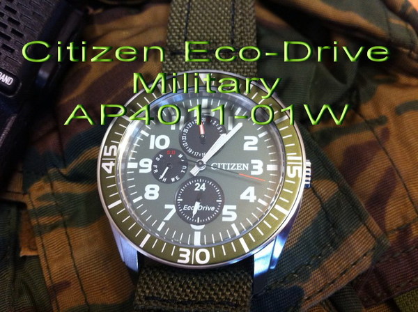   Citizen Eco-Drive Military AP4011-01W , , Citizen, Eco-drive