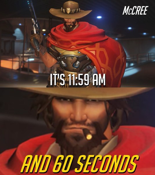     . Overwatch, McCree, High noon, ,   , 