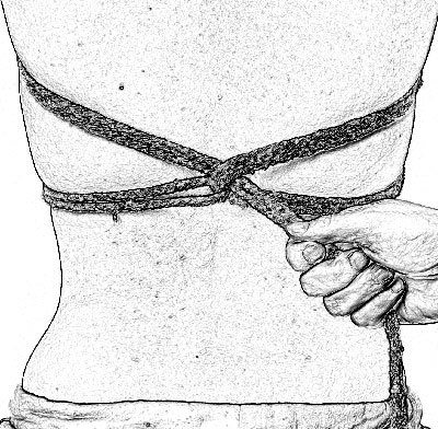 Обвяз грудей (шибари/бондаж). Часть 1. BDSM, Shibari, Бондаж, Дневная быль, Пошлости, Удовольствие, Гифка, Видео, Длиннопост
