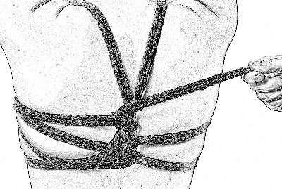 Обвяз грудей (шибари/бондаж). Часть 1. BDSM, Shibari, Бондаж, Дневная быль, Пошлости, Удовольствие, Гифка, Видео, Длиннопост
