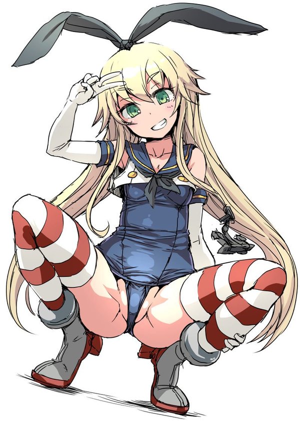 Shimakaza - NSFW, Shimakaze, Kantai collection, Anime