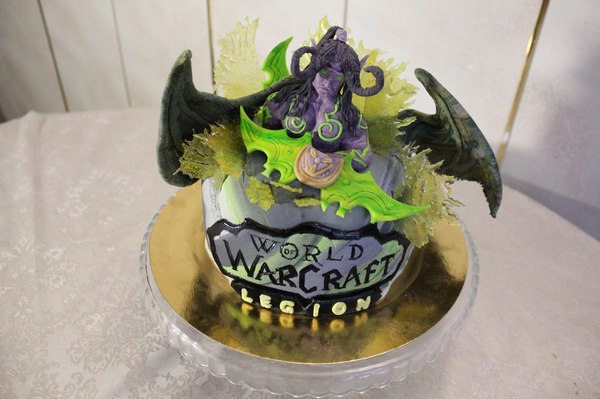 Торт "World of Warcraft: Legion"