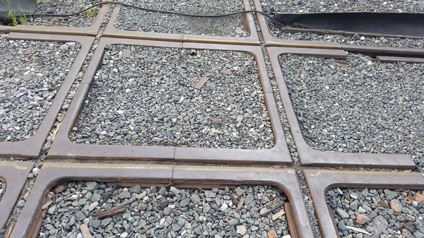 Пересечение рельсов под 90 градусов