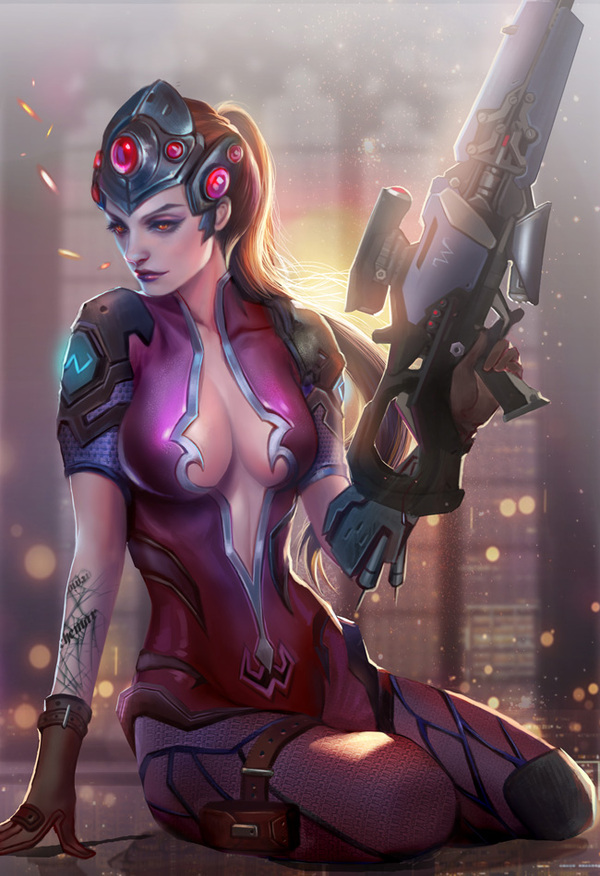 Widowmaker Overwatch, Widowmaker, Fan Yang, , Blizzard