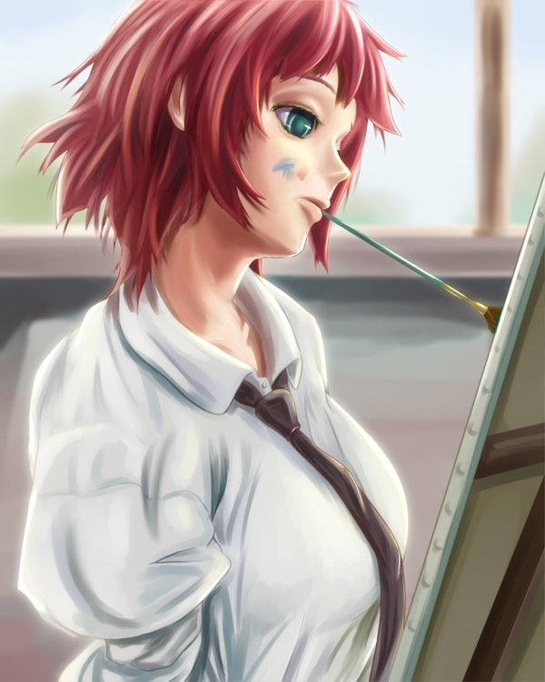 Rin Tezuka Katawa Shoujo, Rin Tezuka, Anime Art, ,  ,  