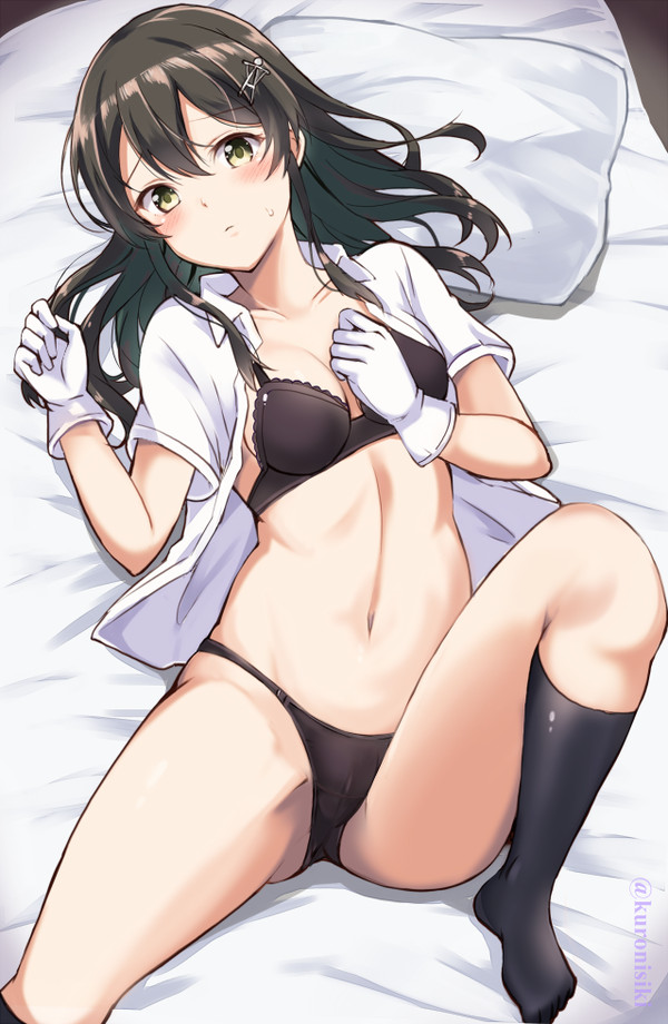 Oyashio. - NSFW, Anime, Anime art, Kantai collection, Oyashio