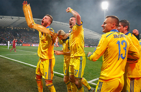 Сборной Украине вручили заслуженную награду