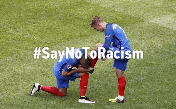 Say no to racism , , ,  , 