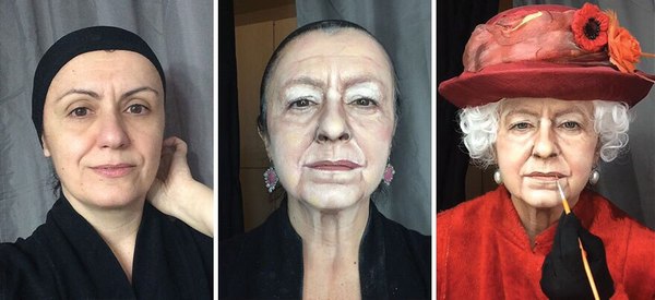 Incredible makeup - Makeup, Reincarnation, Makeup, Photo, Longpost