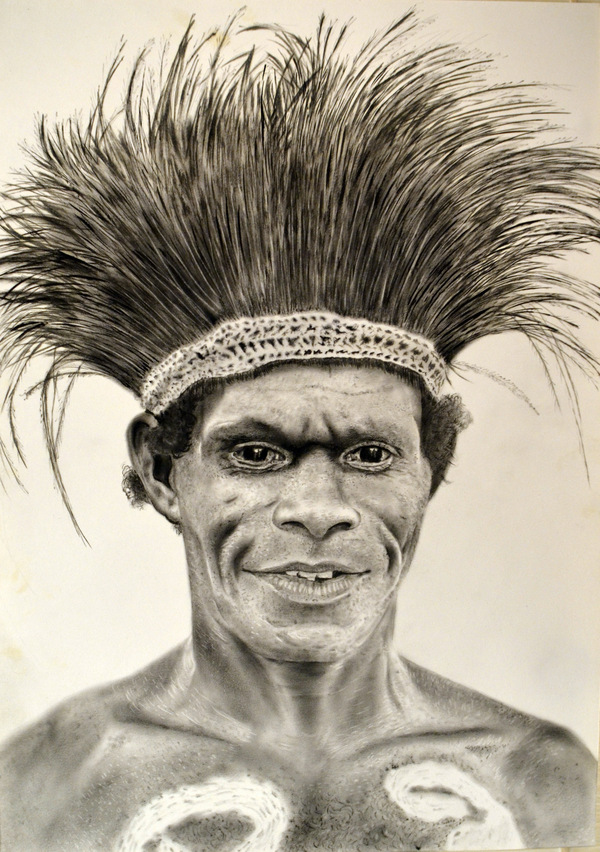 Графика.Сухая кисть. | Пикабу