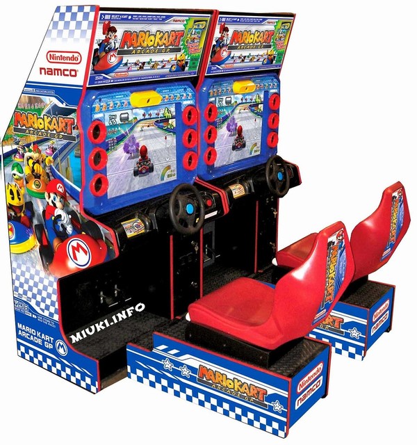 Весьма странный факт об игре Mario Kart Arcade GP - Марио, Mario Kart, Аркадные автоматы, Super Mario, Фото, Игры, Факты, Длиннопост, Игровые автоматы