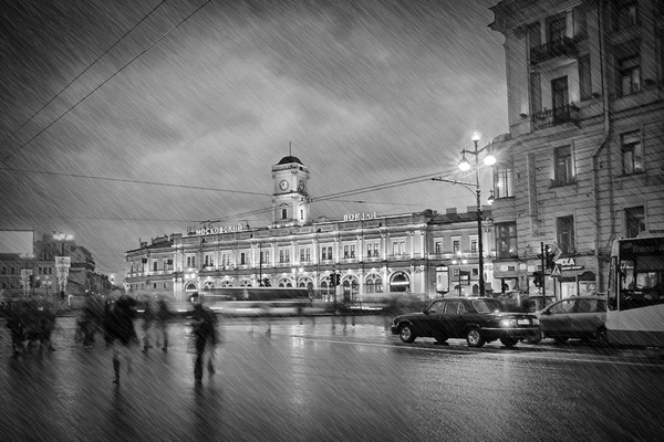 Московский вокзал.