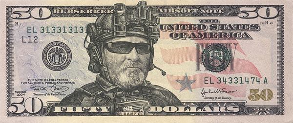   , , , Airsoft, Tactical Money Sticker Set, Redarmyairsoft, 