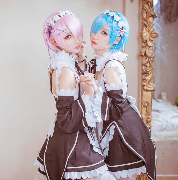 Ram and rem - NSFW, Re:Zero Kara, Ram, Rem, Ram and rem, Косплей, Длиннопост, Ram (Re:Zero Kara), Rem (Re:Zero Kara)